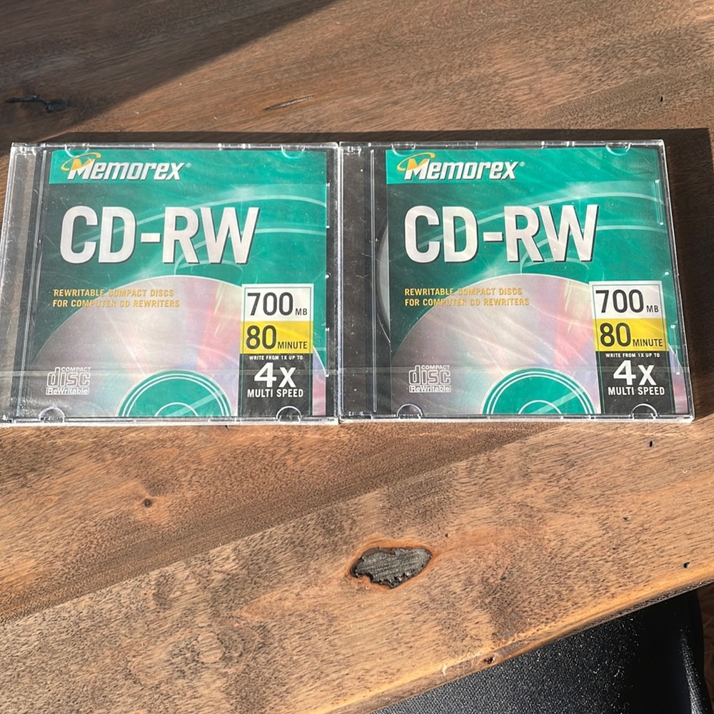 CD discs Memorex new